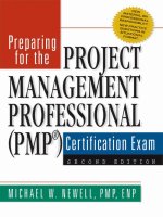 Project Management Professional-Chương mở đầu