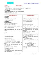 GIÁO AN LỚP 3 TUẦN 8 (CKTKN)