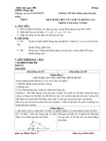 Giáo án hình học 9 trọn bộ chương trình chuẩn