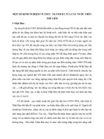 MỘT SỐ KINH NGHIỆM VỀ CDCC  NGÀNH KT CỦA CÁC NƯỚC TRÊN   THẾ GIỚI