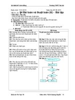 Bài 4. Bài toán và thuật toán (tt)
