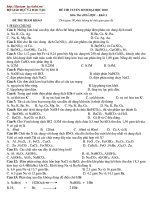 LT cấp tốc Hóa 2010 số 24