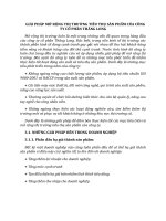 GIẢI PHÁP MỞ RỘNG THỊ TRƯỜNG TIÊU THỤ SẢN PHẨM CỦA CÔNG TY CỔ PHẦN THĂNG LONG