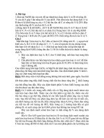 Bài tập vô cơ dành cho HSG