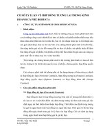 CƠ SỞ LÝ LUẬN VỀ HỢP ĐỒNG TƯƠNG LAI TRONG KINH DOANH CÀ PHÊ ROBUSTA