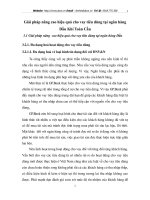 Giải pháp nâng cao hiệu quả cho vay tiêu dùng tại ngân hàng Dầu Khí Toàn Cầu