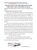 TÌNH HÌNH TỔ CHỨC KẾ TOÁN THÀNH PHẨM VÀ TIÊU THỤ THÀNH PHẨM Ở CÔNG TY DỊCH VỤ  NUÔI TRỒNG THUỶ SẢN TW