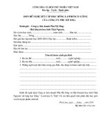 Công văn Trao học bổng Phú Mỹ hưng huyện Phú Lương