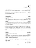 British English A to Z - past 2