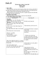 Giáo án tuần 10 lớp 4 - CKTKN