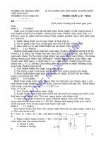 BỒI DƯỠNG HSG LI 9