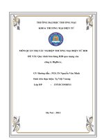 Phân tích quy trình bán hàng B2B qua mạng của công ty BigboXX 