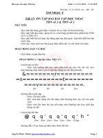 Âm nhạc & Mĩ thuật tuần 17