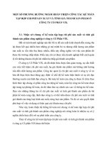 MỘT SỐ PHƯƠNG HƯỚNG NHẰM HOÀN THIỆN CÔNG TÁC KẾ TOÁN TẬP HỢP CHI PHÍ SẢN XUẤT VÀ TÍNH GIÁ THÀNH SẢN PHẨM Ở CÔNG TY CỔ PHẦN VIX