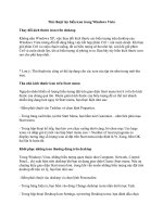 Thủ thuật tùy biến icon trong Windows Vista