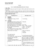 lớp 4 tuần 13 CKT ( 3 cột )