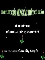 Duong kinh va day- Thao giang giao vien gioi Huyen
