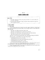 Giáo trình hóa dược - dược lý - Thuốc chống độc