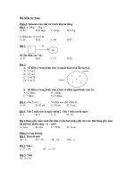Bai kiem tra HK1 toan 2