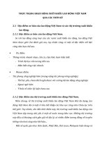 THỰC TRẠNG HOẠT ĐỘNG XUẤT KHẨU LAO ĐỘNG VIỆT NAM