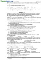 Tuyển tập 40 đề thi đại học môn Vật Lý 2011_Phần 7