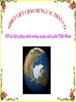 tiet 23: MOI TRUONG DOI LANH