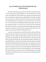 SỰ CAN THIỆP VÀO TỶ GIÁ CỦA NHNN VIỆT NAM