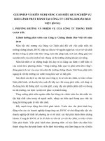 GIẢI PHÁP VÀ KIẾN NGHỊ NÂNG CAO HIỆU QUẢ NGHIỆP VỤ BẢO LÃNH PHÁT HÀNH TẠI CÔNG TY CHỨNG KHOÁN BẢO VIỆT