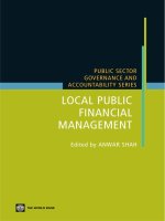 Local Public Financial Management