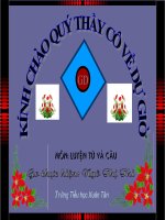 Bài 23: mở rộng vốn từ: bảo vệ môi trường: Tài nguyên thiên nhiên