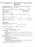 Đề Thi HKI có DA+MT