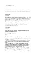 A Basic UNIX Overview