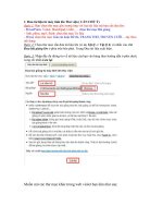 TÀI LIỆU HƯỚNG DẪN ĐƯA TƯ LIỆU LÊN THƯ VIỆN VÀ QUẢN TRỊ