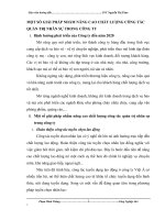 MỘT SỐ GIẢI PHÁP NHẰM NÂNG CAO CHẤT LƯỢNG CÔNG TÁC QUẢN TRỊ NHÂN SỰ TRONG CÔNG TY