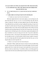 LÝ LUẬN CHUNG VỀ CÔNG TÁC HẠCH TOÁN TIÊU THỤ HÀNG HÓA VÀ XÁC ĐỊNH KẾT QUẢ TIÊU THỤ TRONG DOANH NGHIỆP KINH DOANH THƯƠNG MẠI