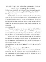 GIẢI PHÁP VÀ KIẾN NGHỊ NHẰM NÂNG CAO HIỆU QUẢ TÍN DỤNG ĐỐI VỚI  DNVVN TẠI PGD NGUYỄN PHONG SẮC