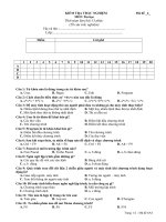 Đề KT 15'''' Tin 8(LT) - đề 4