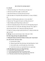 ĐỀ CƯƠNG ÔN TẬP HKI GDCD 9