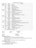 GIAO AN LOP 4 TUAN 22