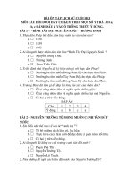 BAI ON TAP HKI LICH SU