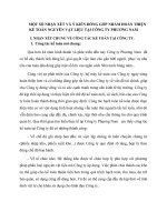 MỘT SỐ NHẬN XÉT VÀ Ý KIẾN ĐÓNG GÓP NHẰM HOÀN THIỆN KẾ TOÁN NGUYÊN VẬT LIỆU TẠI CÔNG TY PHƯƠNG NAM