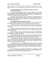 Một Số Nhận Xét Và Giải Pháp Nâng Cao Hiệu Quả Sử Dụng Vốn Tại Công Ty