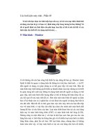 Các linh kiện máy tính - Phần 05