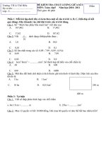 DE KIEM TRA DINH KI GIUA LI I