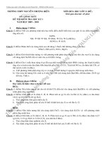 Đề thi HKI 09-10 Nguyễn Thượng Hiền
