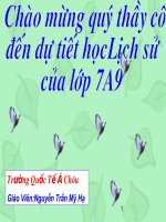 phong trào tây sơn (rất hay)