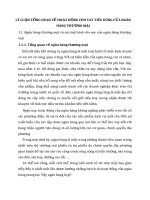 LÝ LUẬN TỔNG QUAN VỀ HOẠT ĐỘNG CHO VAY TIÊU DÙNG CỦA NGÂN HÀNG THƯƠNG MẠI