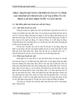 THỰC TRẠNG KẾ TOÁN CHI PHÍ SẢN XUẤT VÀ TÍNH GIÁ THÀNH SẢN PHẨM XÂY LẮP TẠI CÔNG TY CỔ PHẦN LẮP MÁY ĐIỆN NƯỚC VÀ XÂY DỰNG