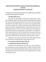 Đánh giá tình hình thực hiện kế hoạch phát triển ngành Thuỷ sản thời gian qua 2001