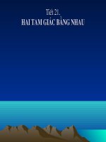hai tam gíc bằng nhau-THCS Chí minh